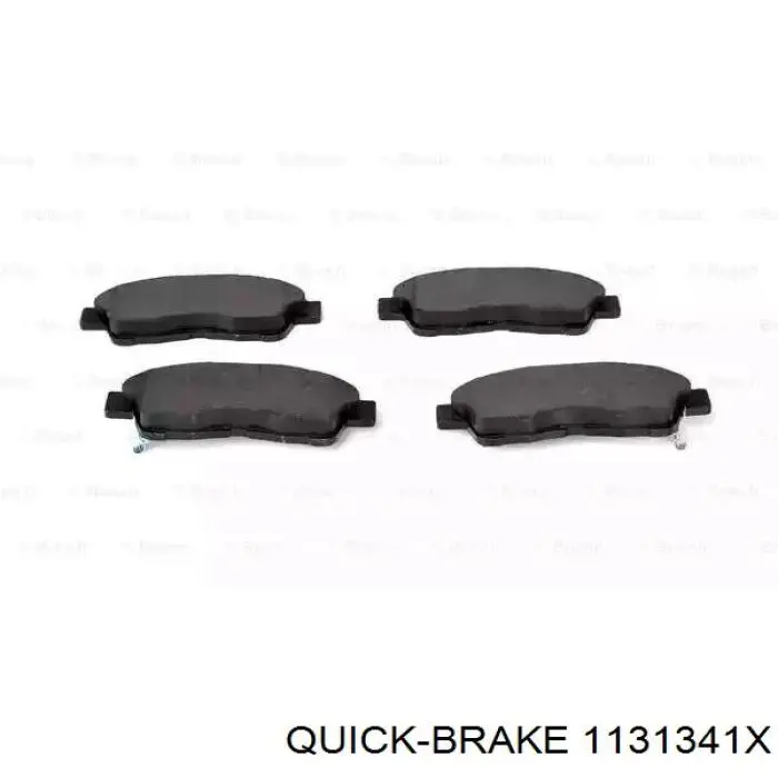 Ремкомплект суппорта гальмівного, переднього Quick Brake 1131341X