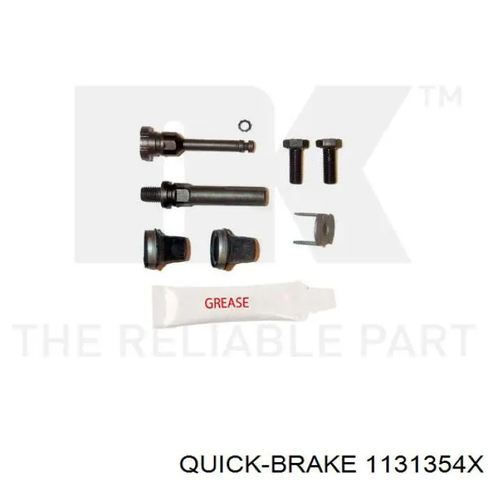 1131354X Quick Brake ремкомплект супорту гальмівного переднього