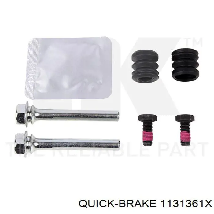 Купити 1131361X Quick Brake Супорт гальмівного, заднього