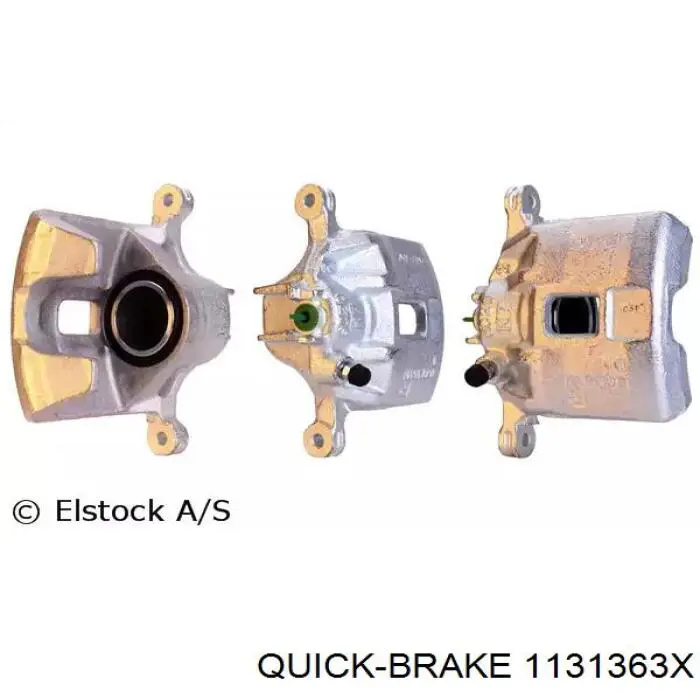 Ремкомплект супорту гальмівного переднього Quick Brake 1131363X ціна, від 5.06 USD