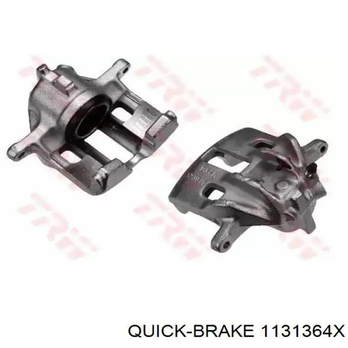 Ремкомплект супорту гальмівного переднього Quick Brake 1131364X ціна, від 5.59 USD