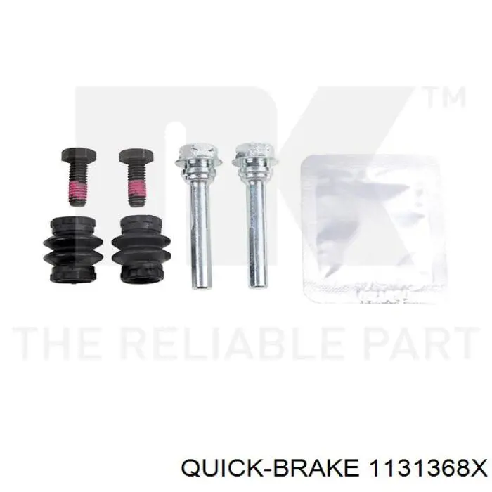 1131368X Quick Brake ремкомплект супорту гальмівного заднього