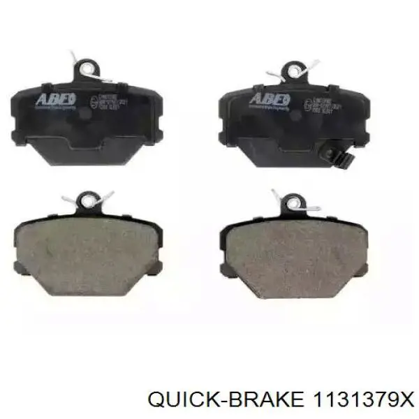 Ремкомплект суппорта гальмівного, переднього Quick Brake 1131379X