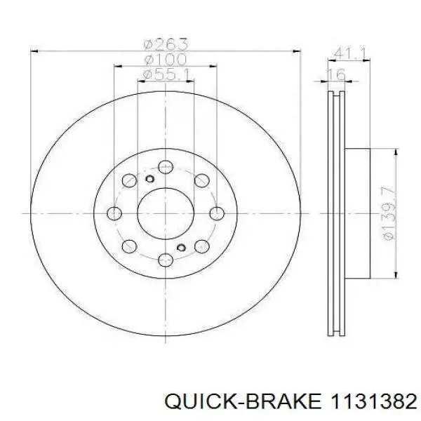  Quick Brake 1131382