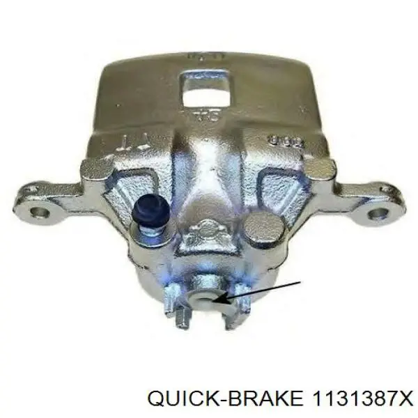Ремкомплект суппорта гальмівного, переднього Quick Brake 1131387X