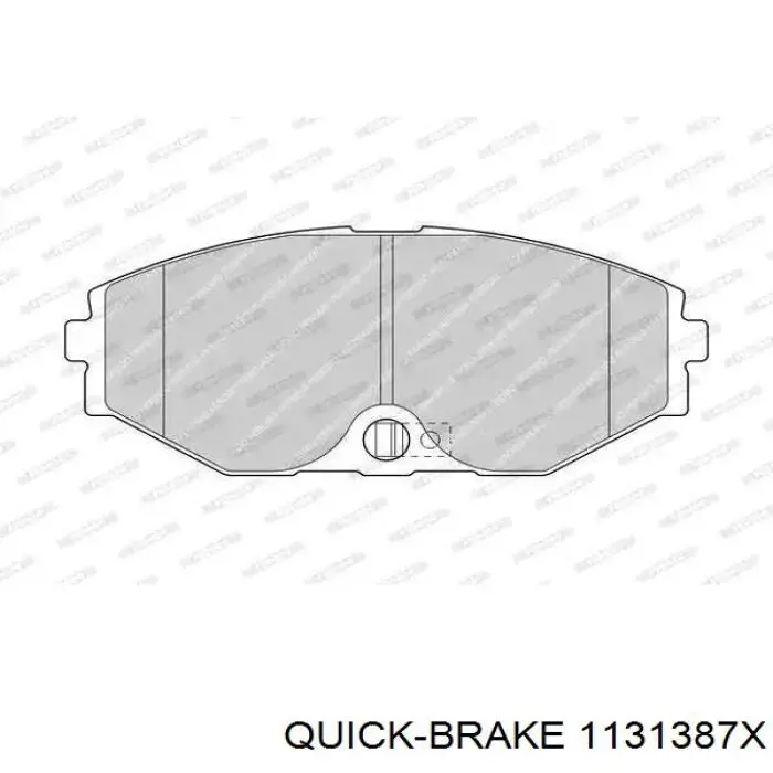 Ремкомплект переднього супорту 1131387X Quick Brake