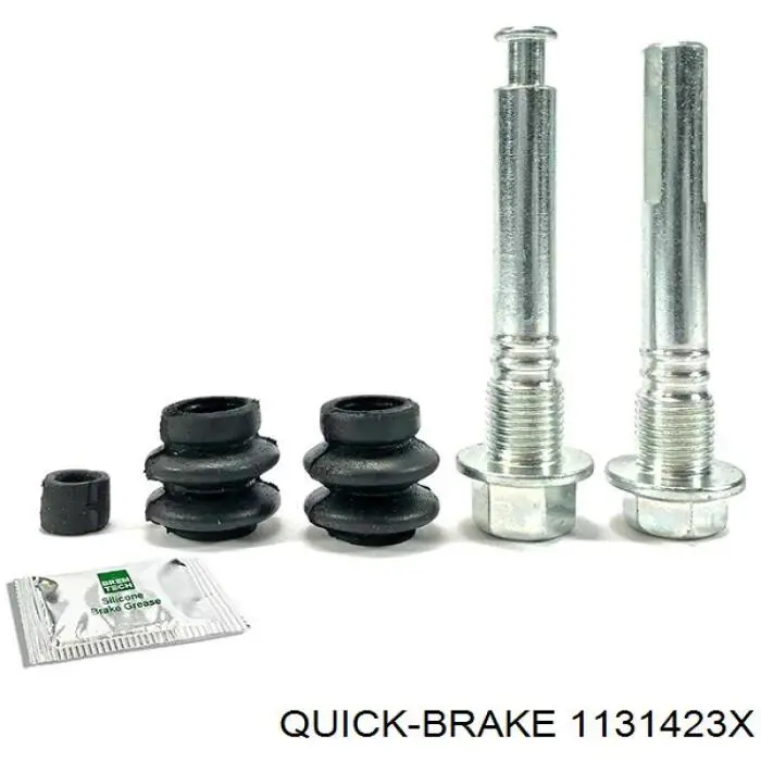 Ремкомплект супорту гальмівного заднього Quick Brake 1131423X ціна, від 5.04 USD