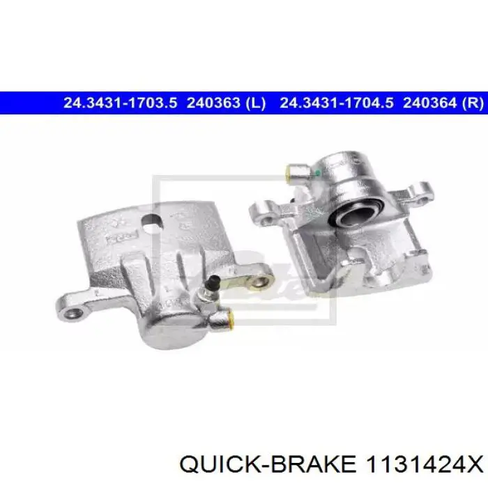 Купити 1131424X Quick Brake Ремкомплект переднього супорту