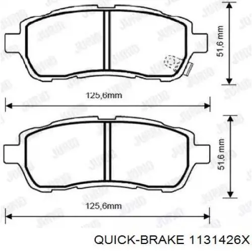 Ремкомплект переднього супорту 0K2FA33695 Hyundai/Kia