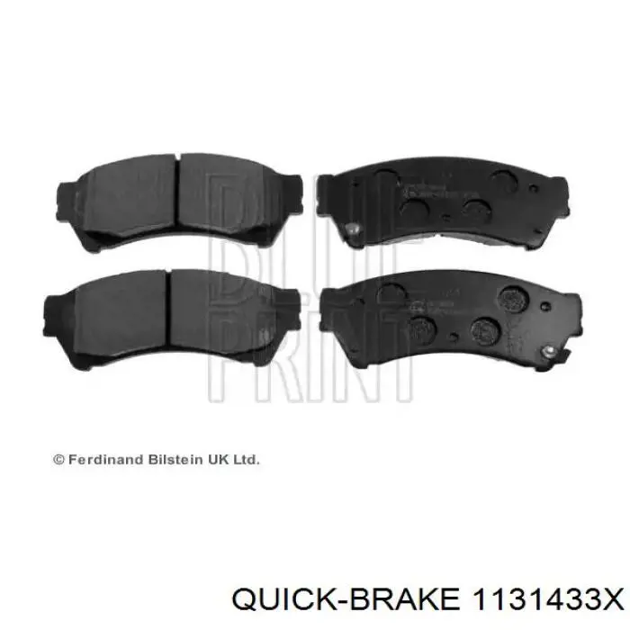 Купити 1131433X Quick Brake Направляюча супорту переднього