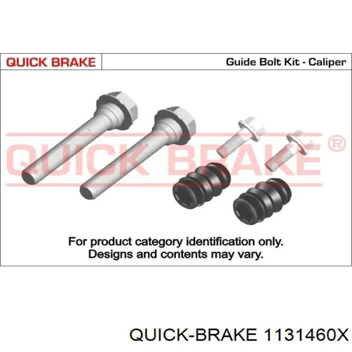 Направляюча супорту переднього Quick Brake 1131460X ціна, від 6.21 USD