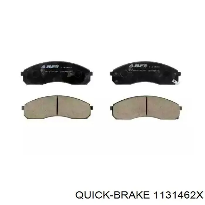 Ремкомплект суппорта гальмівного, переднього Quick Brake 1131462X