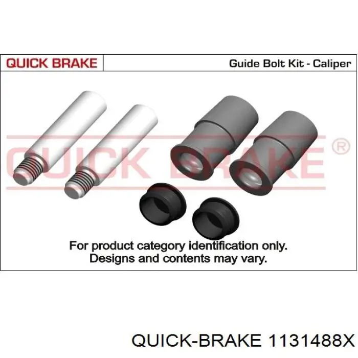 Купити 1131488X Quick Brake Ремкомплект переднього супорту