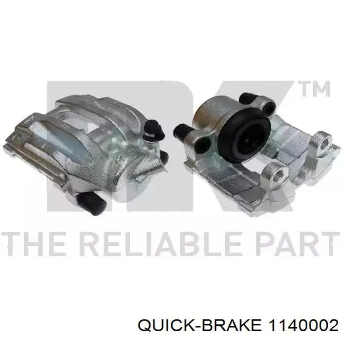 Ремкомплект суппорта гальмівного, переднього Quick Brake 1140002