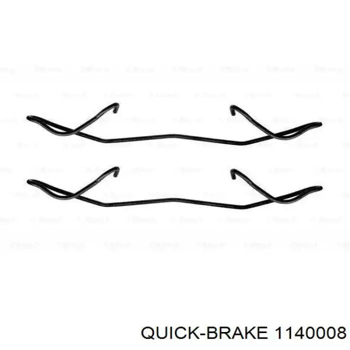 Купити 1140008 Quick Brake Супорт гальмівного, заднього