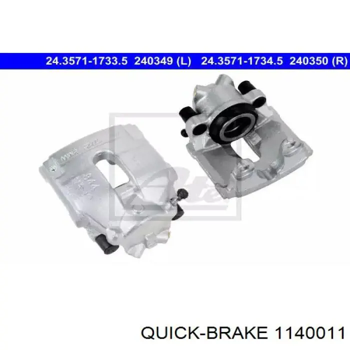 Ремкомплект переднього супорту FKT003 Brembo
