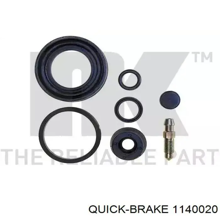 Купити 1140020 Quick Brake Супорт гальмівного, заднього
