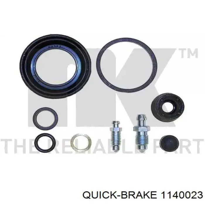Ремкомплект переднього супорту 1140023 Quick Brake
