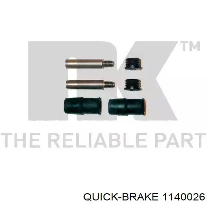 Ремкомплект заднього супорта Quick Brake 1140026