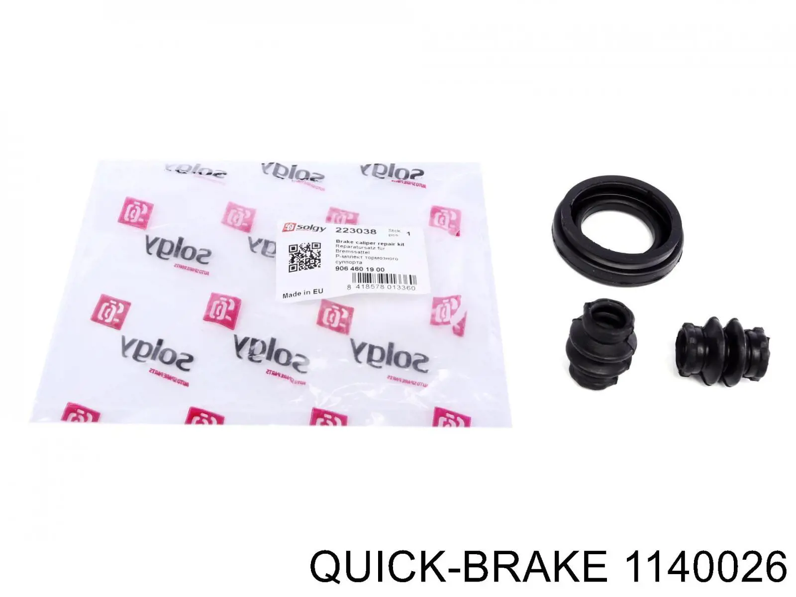 Ремкомплект супорту гальмівного заднього Quick Brake 1140026 ціна, від 5.64 USD