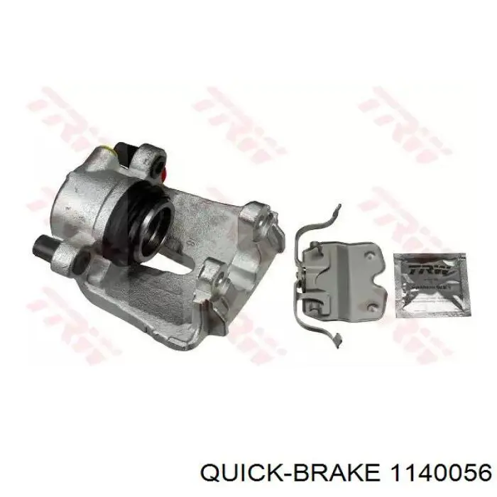 Ремкомплект супорту гальмівного переднього Quick Brake 1140056 ціна, від 4.14 USD