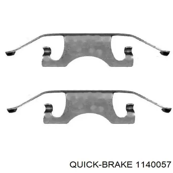 Купити 1140057 Quick Brake Супорт гальмівного, заднього