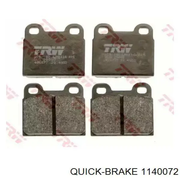 Купити 1140072 Quick Brake Супорт гальмівного, заднього