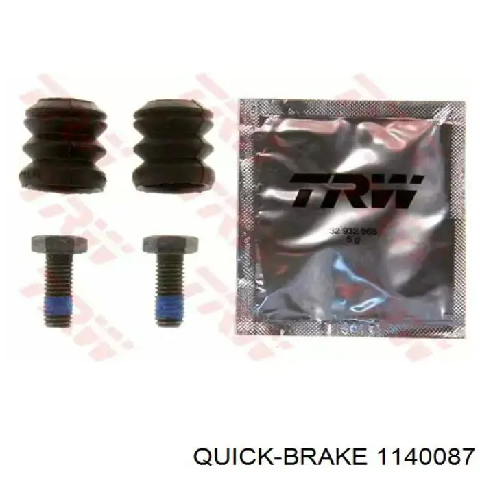 Ремкомплект переднього супорту 1140087 Quick Brake
