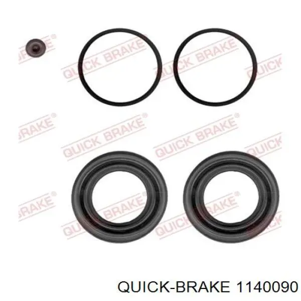 Ремкомплект супорту гальмівного переднього Quick Brake 1140090 ціна, від 3.96 USD