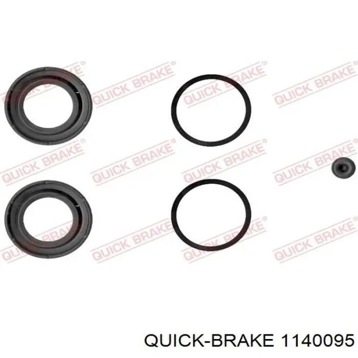 Ремкомплект супорту гальмівного заднього Quick Brake 1140095 ціна, від 6.00 USD
