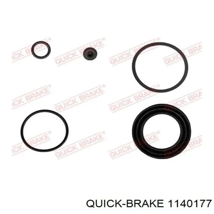 Ремкомплект супорту гальмівного заднього Quick Brake 1140177 ціна, від 5.39 USD