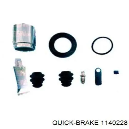 Ремкомплект супорту гальмівного переднього Quick Brake 1140228 ціна, від 6.87 USD