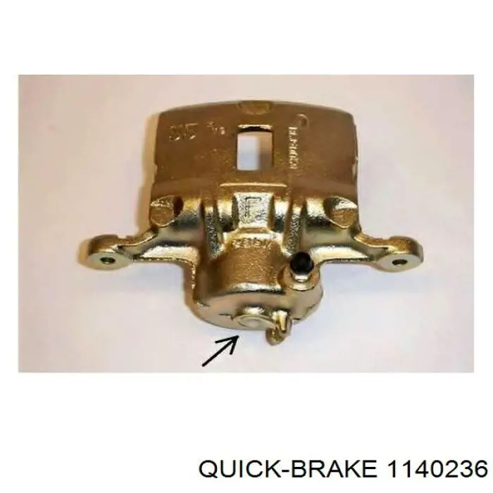 Ремкомплект переднього супорту 1140236 Quick Brake