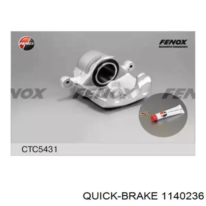 1140236 Quick Brake ремкомплект супорту гальмівного переднього