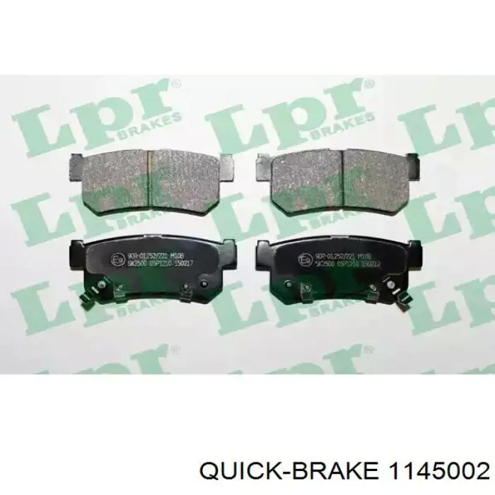 Купити 1145002 Quick Brake Супорт гальмівного, заднього