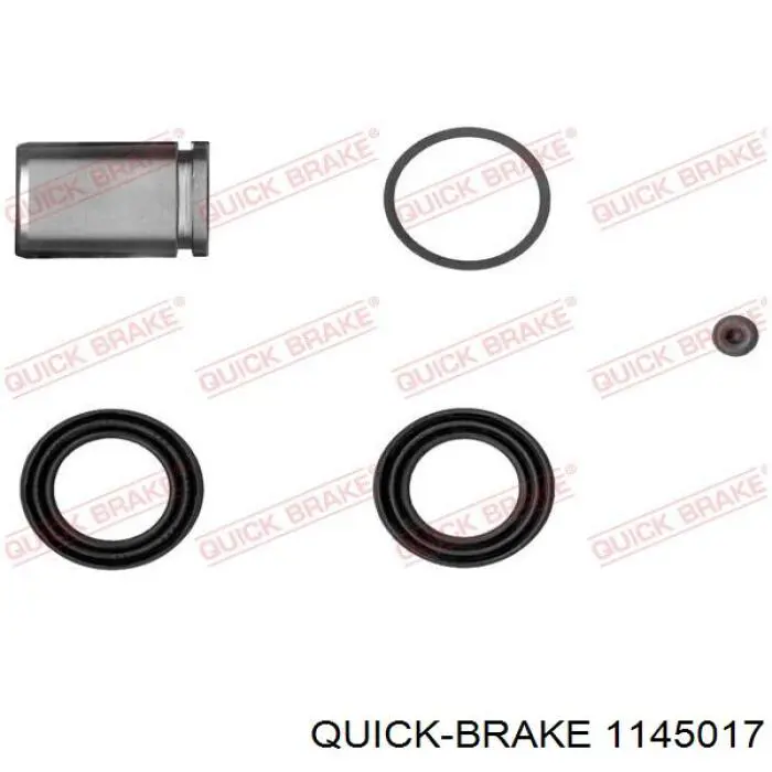 Ремкомплект супорту гальмівного заднього Quick Brake 1145017 ціна, від 14.90 USD