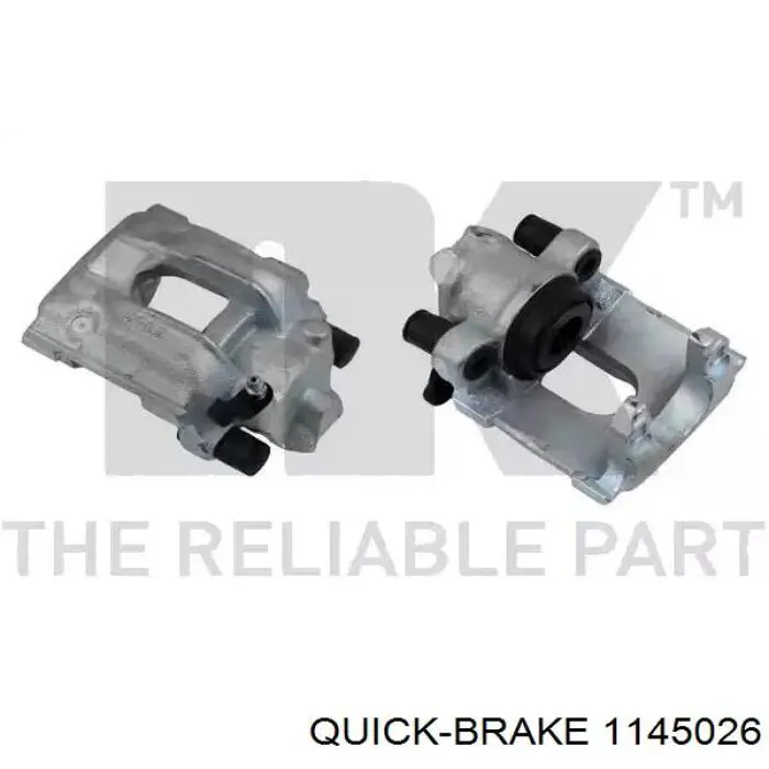 Ремкомплект супорту гальмівного заднього Quick Brake 1145026 ціна, від 6.36 USD
