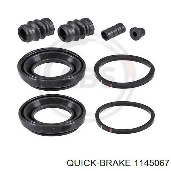 Ремкомплект супорту гальмівного переднього Quick Brake 1145067 ціна, від 19.86 USD