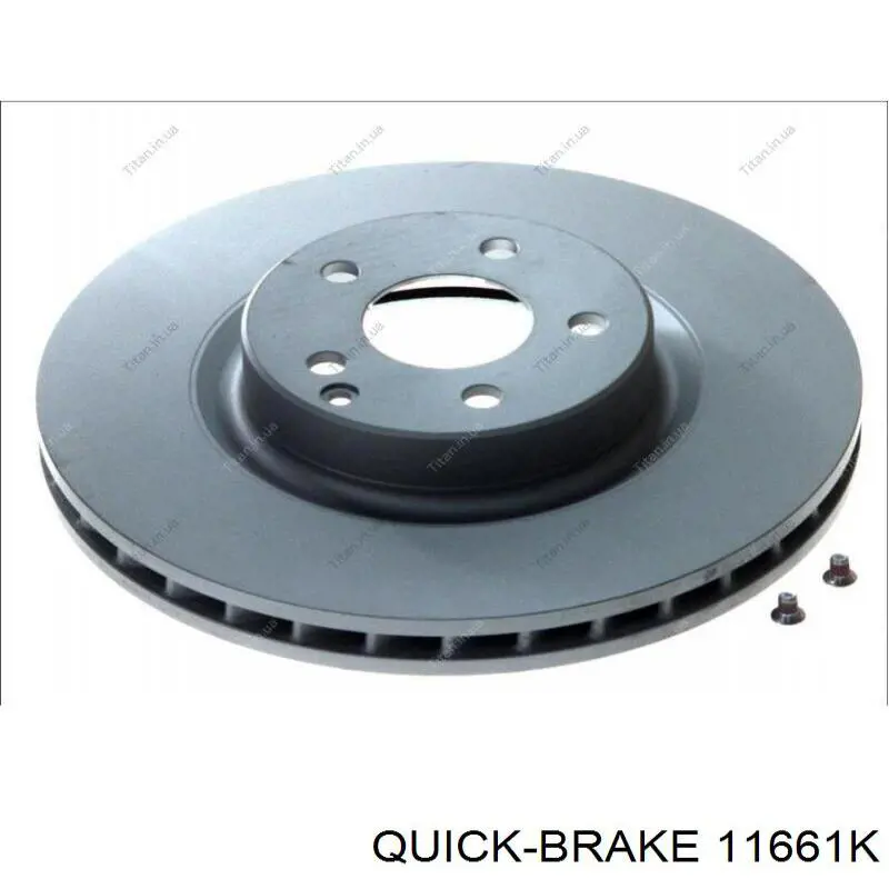 11661K Quick Brake болт гальмівного диска