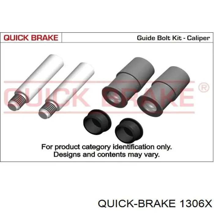 Ремкомплект переднього супорту 1306X Quick Brake