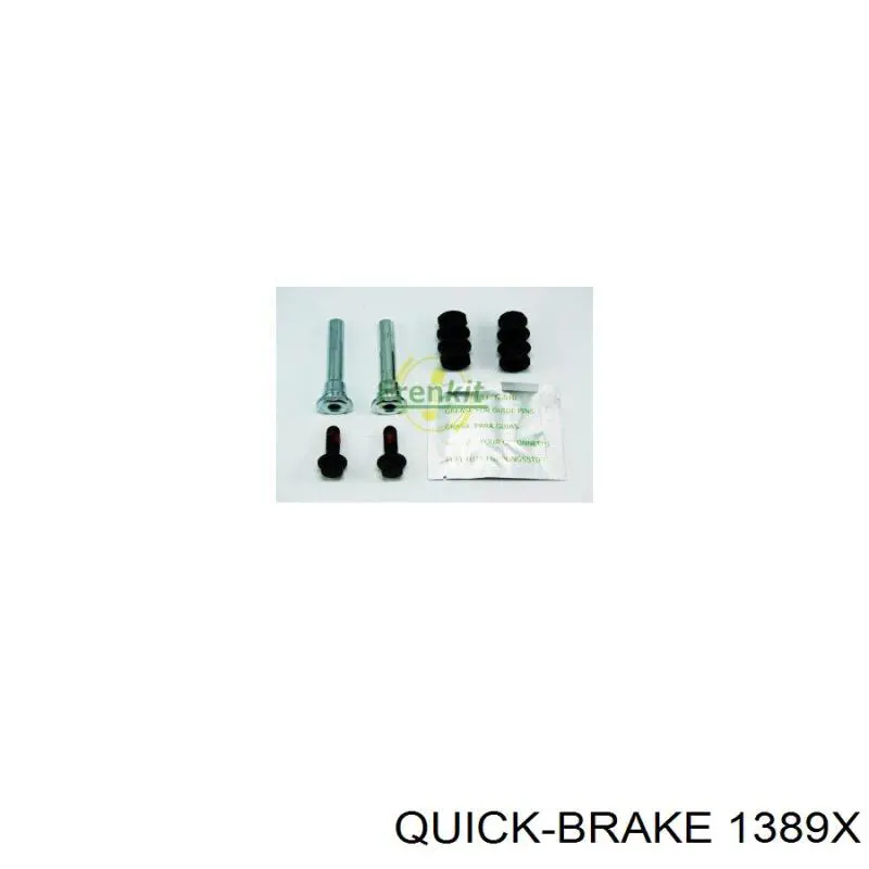 Ремкомплект супорту гальмівного переднього Quick Brake 1389X ціна, від 3.92 USD