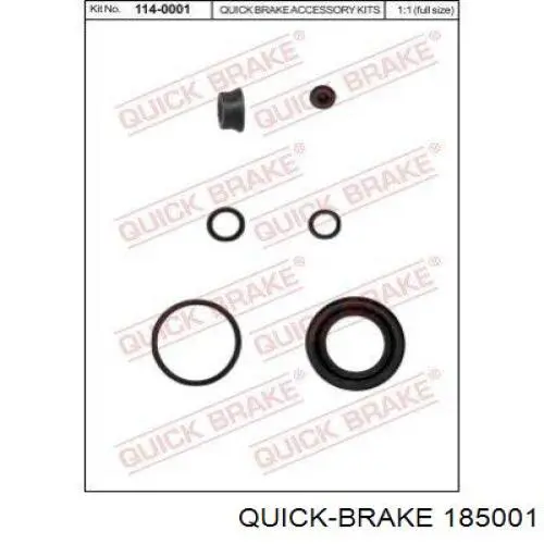  Quick Brake 185001 ціна, від 8.06 USD