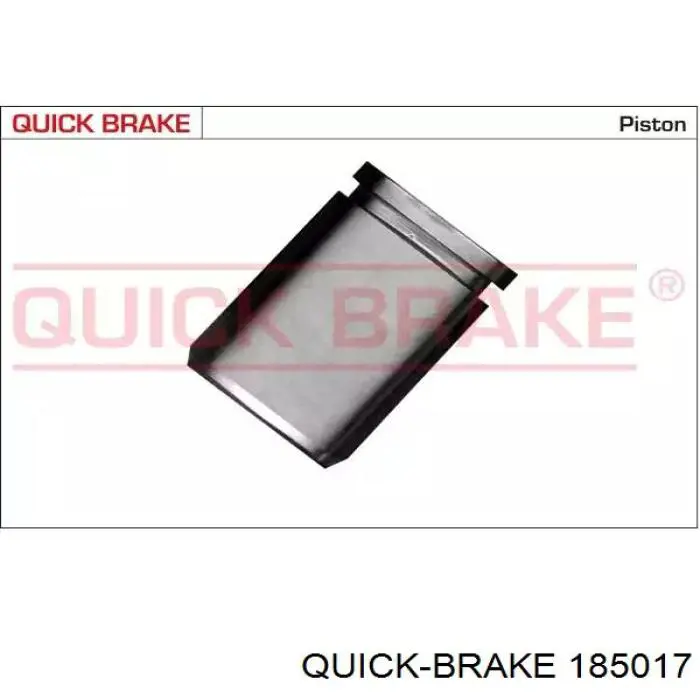 Поршень супорта гальмівного, переднього Quick Brake 185017 ціна, від 8.51 USD