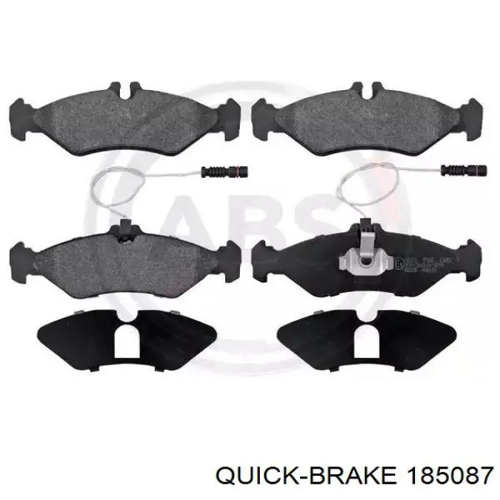 Купити 185087 Quick Brake Поршень супорту гальмівного, переднього