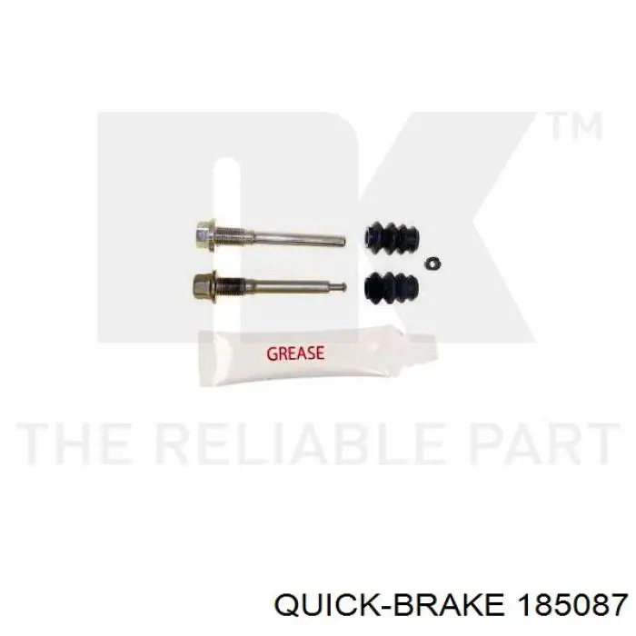 Поршень супорту гальмівного, переднього 185087 Quick Brake