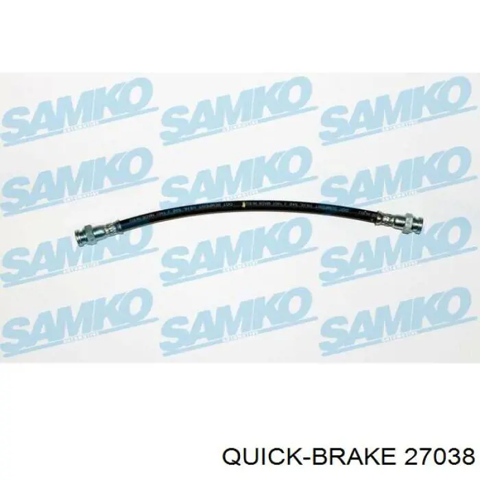 Шланг гальмівний задній Quick Brake 27038 ціна, від 7.07 USD