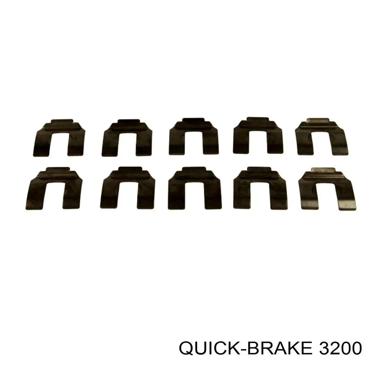 Купити 3200 Quick Brake Скоба гальмівної трубки