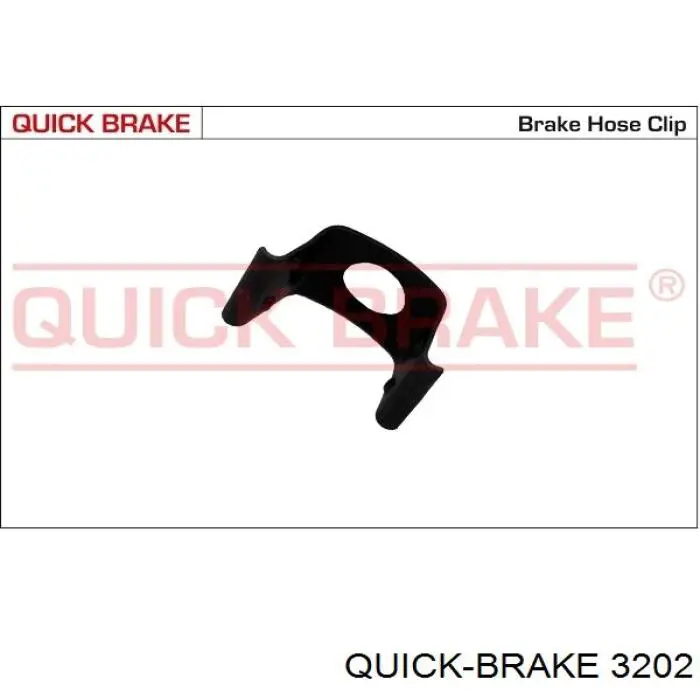 3202 Quick Brake скоба кріплення гальмівного шлангу