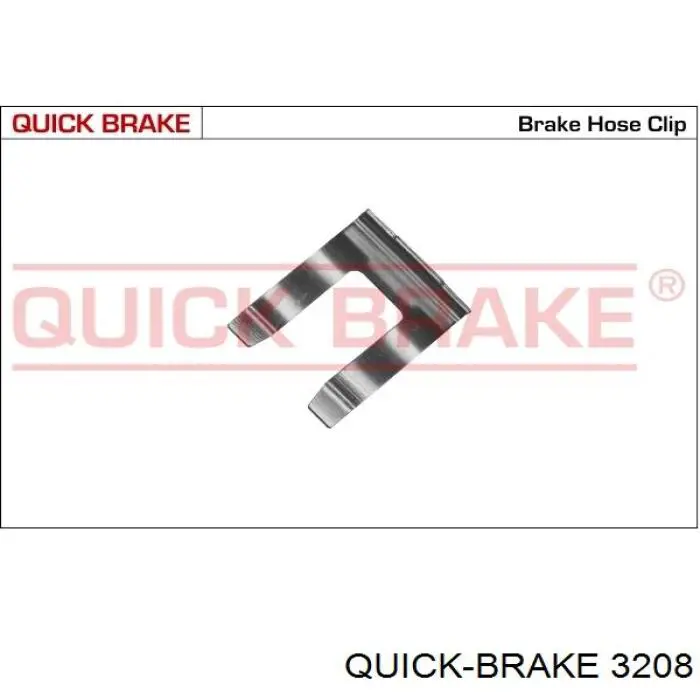 Купити 3208 Quick Brake Скоба кріплення гальмівного шлангу
