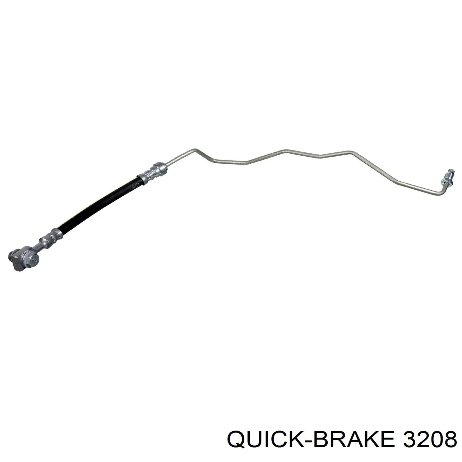 Скоба кріплення гальмівного шлангу Quick Brake 3208 ціна, від 1.21 USD